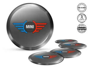 Mini Cooper Wheel Decals Style Silicone Badge Upgrade